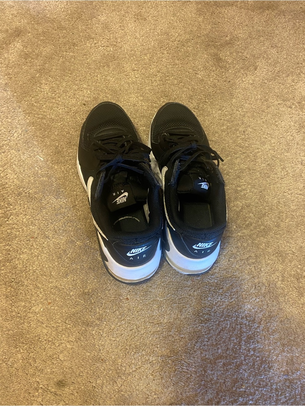 Nike Black and White womens Sneakers